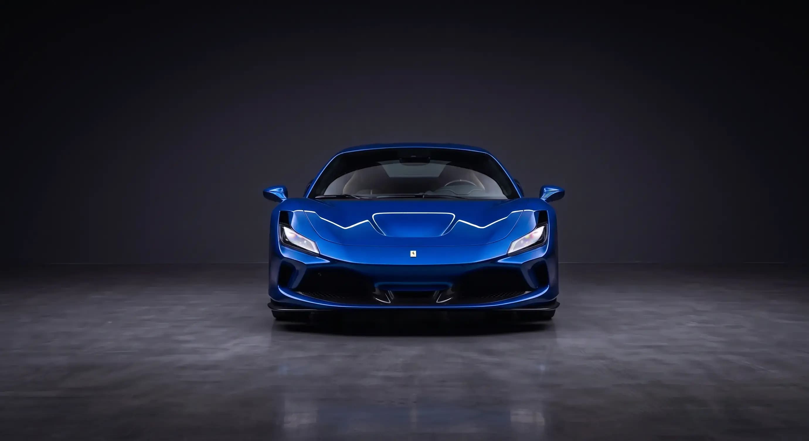 Blue sports car protected with Chemix Roxgard PRO paint protection film
